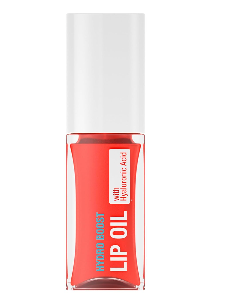 Neutrogena Hydro Boost Tinted Lip Oil Hydrating and Nourishing Fuller Looking Lips - Coral Crush