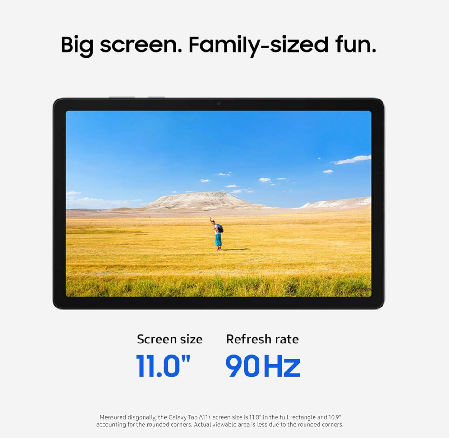 Samsung Galaxy Tab A11+ 6GB RAM, 128GB Storage, Expandable Storage