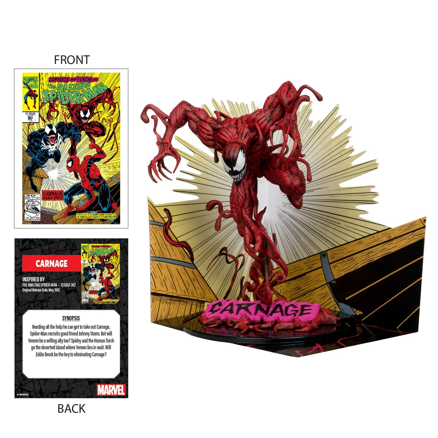 McFarlane Toys Carnage Amazing Spider-Man #362