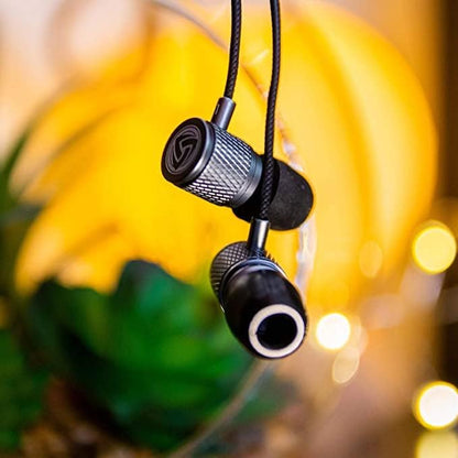 Ultra Wired Earbuds in-Ear Headphones, Earphones with Microphone, Noise Isolating Ear Buds, Memory Foam for iPhone, Samsung, School Students, Kids, Women, Small Ears