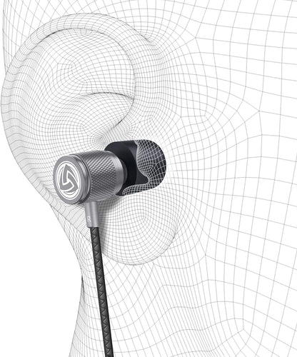 Ultra Wired Earbuds in-Ear Headphones, Earphones with Microphone, Noise Isolating Ear Buds, Memory Foam for iPhone, Samsung, School Students, Kids, Women, Small Ears