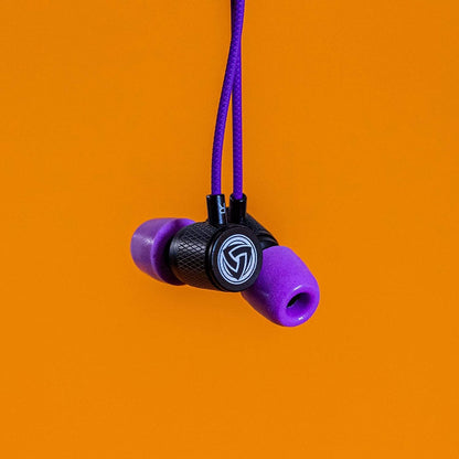Ultra Wired Earbuds in-Ear Headphones, Earphones with Microphone, Noise Isolating Ear Buds, Memory Foam for iPhone, Samsung, School Students, Kids, Women, Small Ears