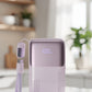 INIU 10000mAh 45W Ultra Mini Portable Charger Power Bank with Cable - (Light Purple)