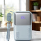INIU 10000mAh 45W Ultra Mini Portable Charger Power Bank with Cable - (Light Blue)