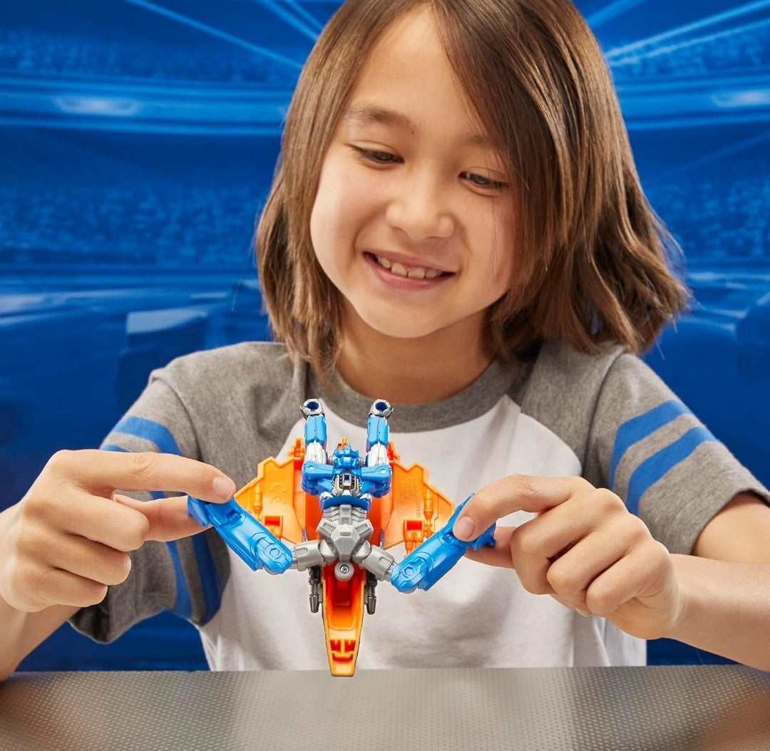 Transformers One Robot Battlers Sentinel Prime, 4.5-Inch Robot Action Figure, Interactive Toys for Boys and Girls Ages 6 and Up