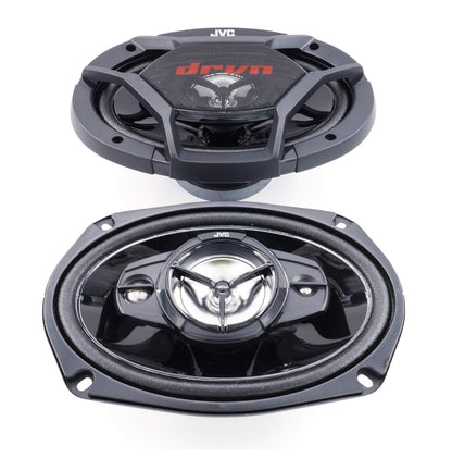 JVC Mobile CS-DR6941 drvn DR Reeks Lae-profiel Koaksiale Luidsprekers (6" x 9", 550 Watt Maks, 4 Rigting)