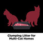 ARM & HAMMER Clump & Seal Platinum Clumping Cat Litter 14-Day Odor Control (18 Lbs)