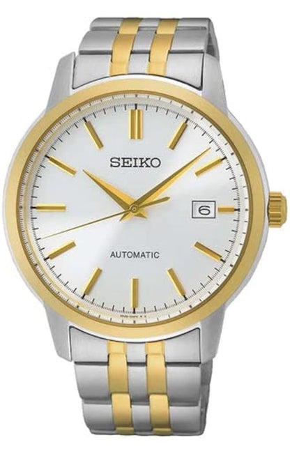 SEIKO Essentials TT Outomatiese Silwer Horlosieplaat