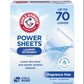 ARM & HAMMER Power Sheets Laundry Detergent, Fragrance Free, No Dyes or Perfumes - 35 Count
