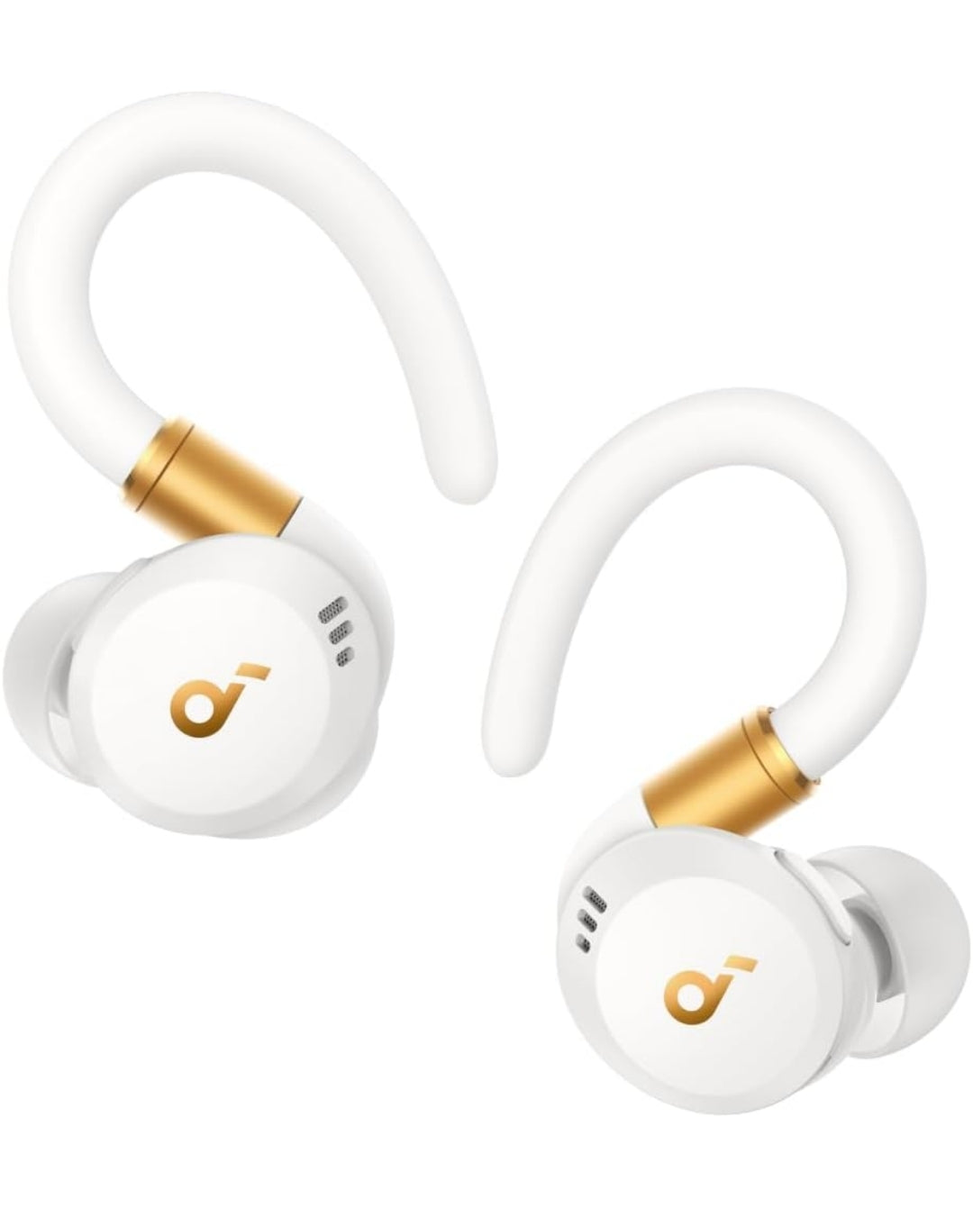 Soundcore Sport X20 by Anker, True-Wireless Workout Earbuds, Rotatable and Extendable Ear Hooks, Noise Cancelling, Deep Bass, IP68 Waterproof, Sweatproof, Dustproof, 48H Play, Sport Earbuds for Gym