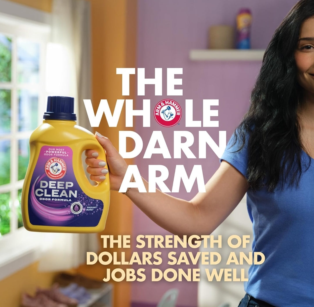 ARM & HAMMER™ Deep Clean Stain Formula Liquid Laundry Detergent Stain Remover - Sparkling Clean Scent (150 Oz)