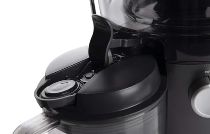 NutriBullet Sapmasjien Sentrifugale Sapmasjien vir Vrugte, Groente en Kosvoorbereiding, 27 Onse/1.5 Liter, 800 Watt - Grys