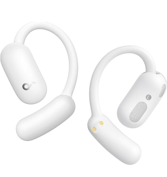 Soundcore AeroFit 2 deur Anker, Oopoor-koptelefoon, Vertaling-oorfone Intyds, 4 Verstelbare Posisies vir Elke Oorgrootte, 2x Ryker Bas, Hi-Res, 42H Speeltyd, IP55, KI Duidelike Oproepe, Draadlose Laai