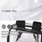 Clear Backpack for Girls Women Transparent Kids Elementary College School Bag Travel Laptop Backpacks Large Bookbags (Black)