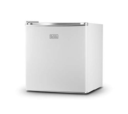 BLACK+DECKER BCRK17W Kompakte Yskas Energiedoeltreffende Enkeldeur Minikoeler met Vrieskas, 1.7 Kubieke Voet, Wit