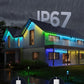 Permanent Outdoor Lights Pro, 150ft with 90 RGBIC LED Lights for Daily and Accent Lighting, 75 Scene Modes for Outdoor Decor, IP67 Waterproof, Works with Alexa, Google Assistant, Matter, White