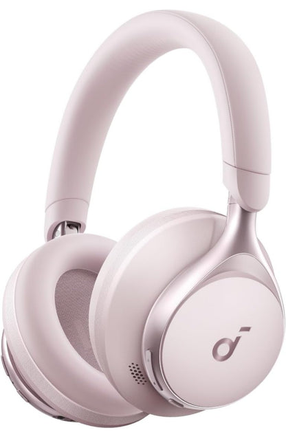 Soundcore by Anker, Space One, Active Noise Cancelling Headphones, 2X Stronger Voice Reduction, 40H ANC Playtime, App Control, LDAC Hi-Res Wireless Audio, Comfortable Fit, Clear Calls, Bluetooth 5.3