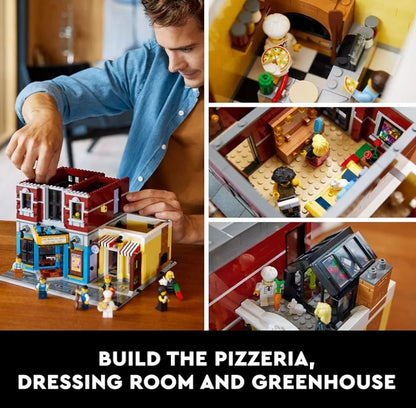 LEGO Icons Jazzklub Boublokke - Kantoor- of Boekrakversiering 10312