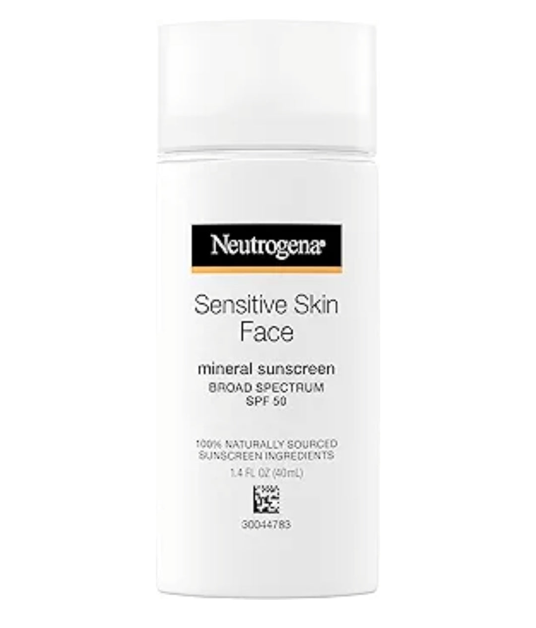 Neutrogena Liquid Mineral Gesigsonblok met SPF 50 Hipoallergeen, Ongeparfumeerd, Nie-komedogenies (41 ml)