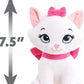 Disney Classics Bean 6.5-inch Small Plush Stuffed Animal, Marie, Cat, The Aristocats Plush - Kids Toys