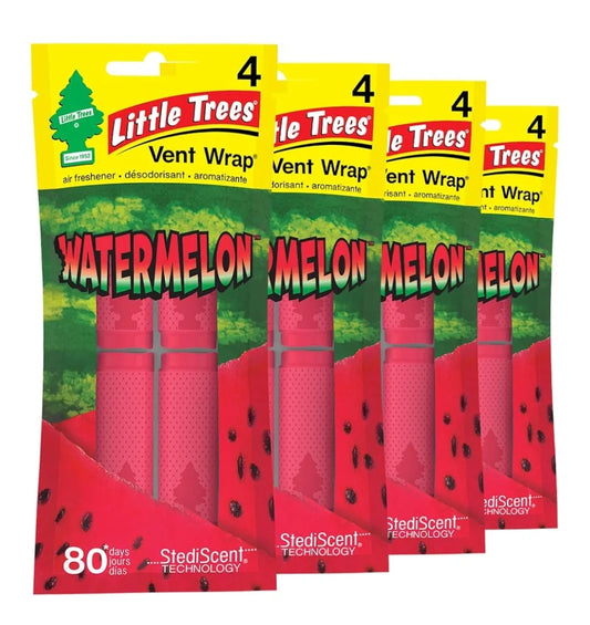 LITTLE TREES Motorlugverfrisser Vent Wrap Langdurige Geur - Waatlemoen (16)