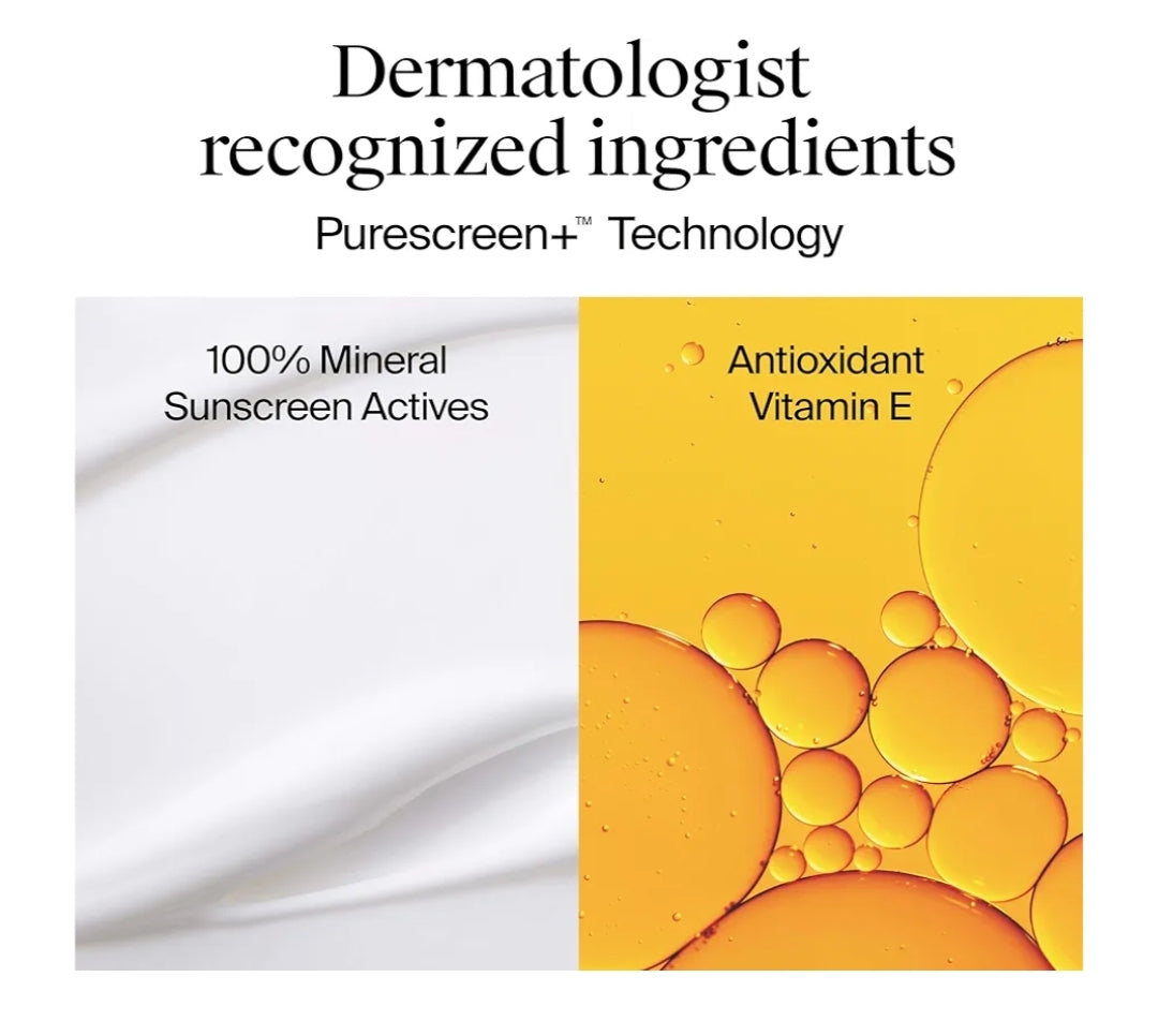 Neutrogena Ultra Sheer Mineral Face Liquid Sonbrandroom SPF 70 UVA UVB vir Sensitiewe Vel Vegan, Hipoallergenies - 1.4 fl oz