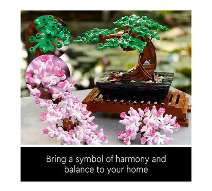 LEGO Botanicals Bonsai Boom Boustel – Kunsmatige Bonsai Boompies Dekor
