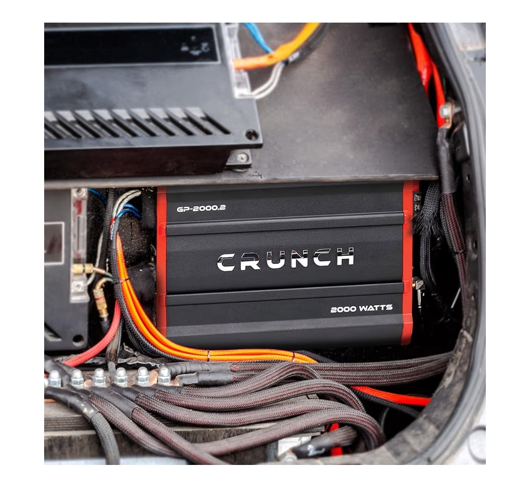 Crunch Ground Pounder GP-2000.2 2000 Watt 2 Kanaal Versterker - NUUT