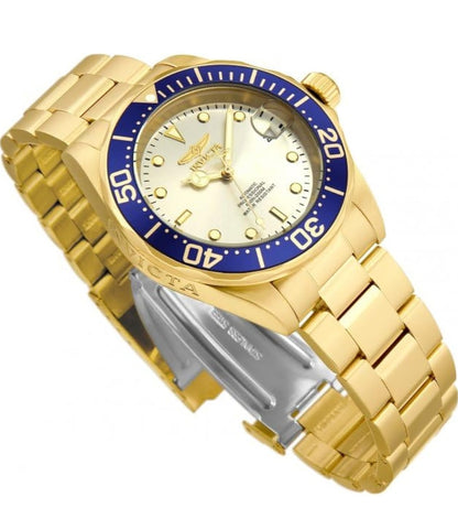Invicta Men's 9743 Pro Diver Collection Gold-Tone Automatic Watch