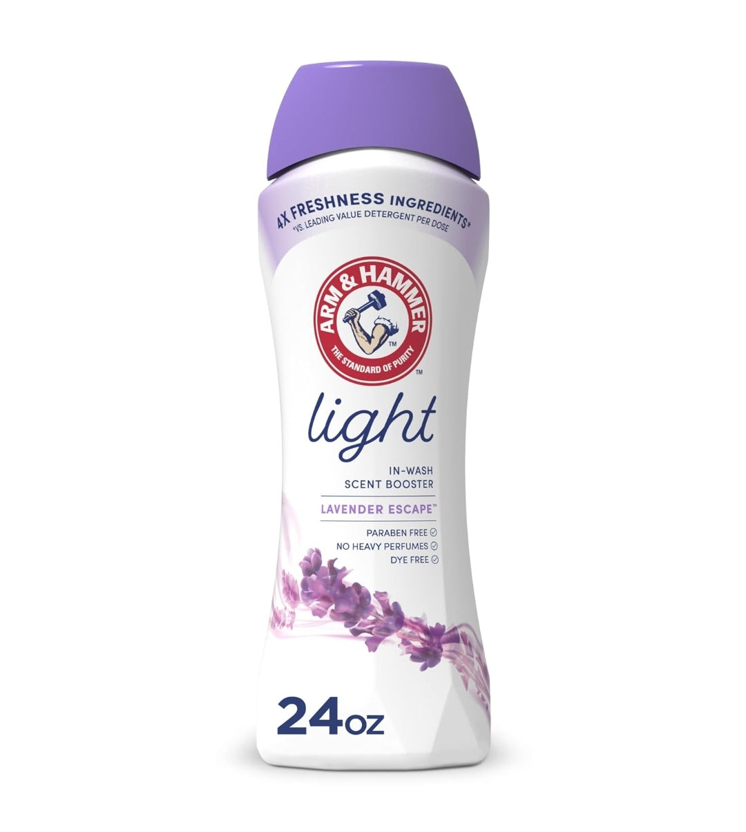 ARM & HAMMER Light In-Wash Laundry Scent Booster - Lavender Escape scent (24 Oz)