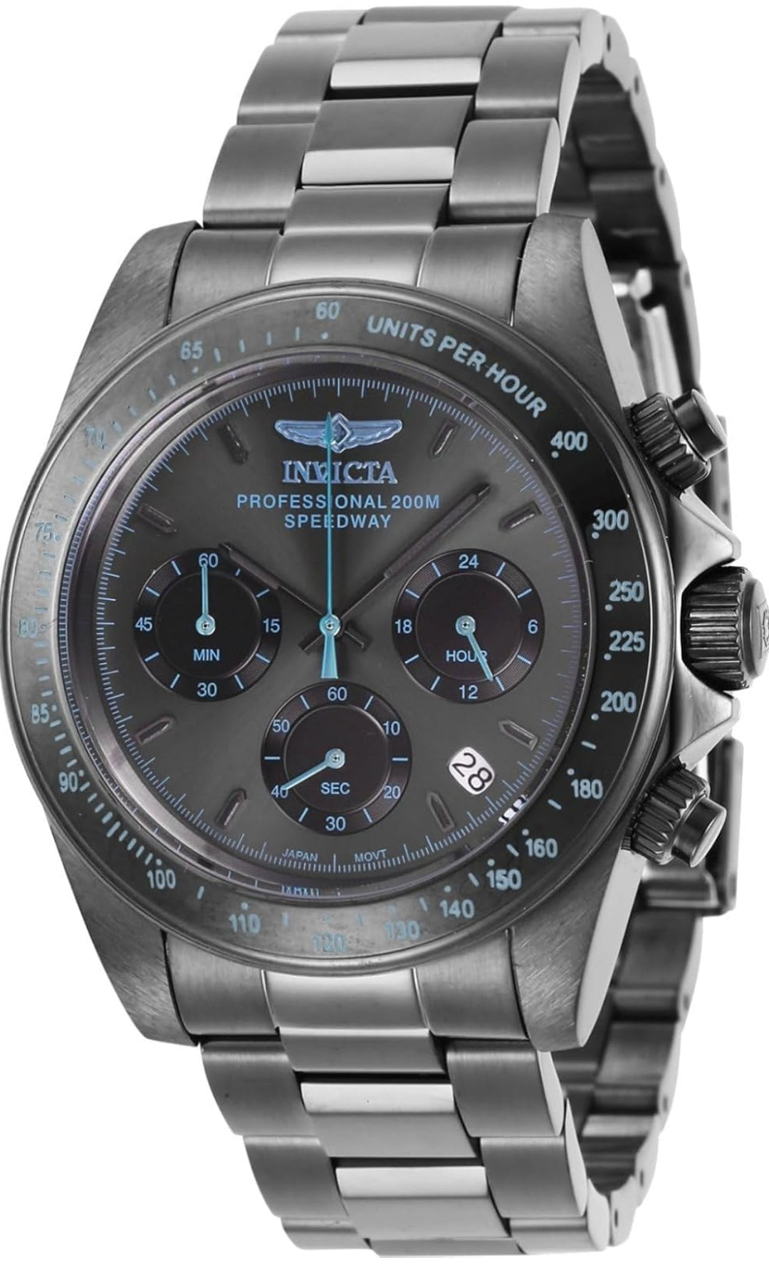 Invicta Speedway Stainless Steel Men's Quartz Watch - 39mm