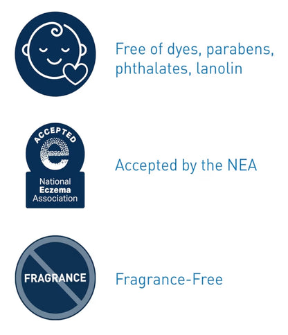 CeraVe Luieruitslagroom, Baba Genesende Salf vir Ekstra Droë Vel, Luierroom met Ceramides & Vitamien E Ftalaat- en Sulfaatvry (85g)