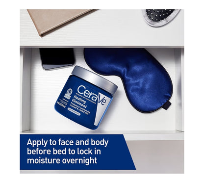 CeraVe Helende Salf, Hidrerende Velbeskermer Hialuronzuur & Seramiede Vry van Geur & Lanolien (12 Oz)