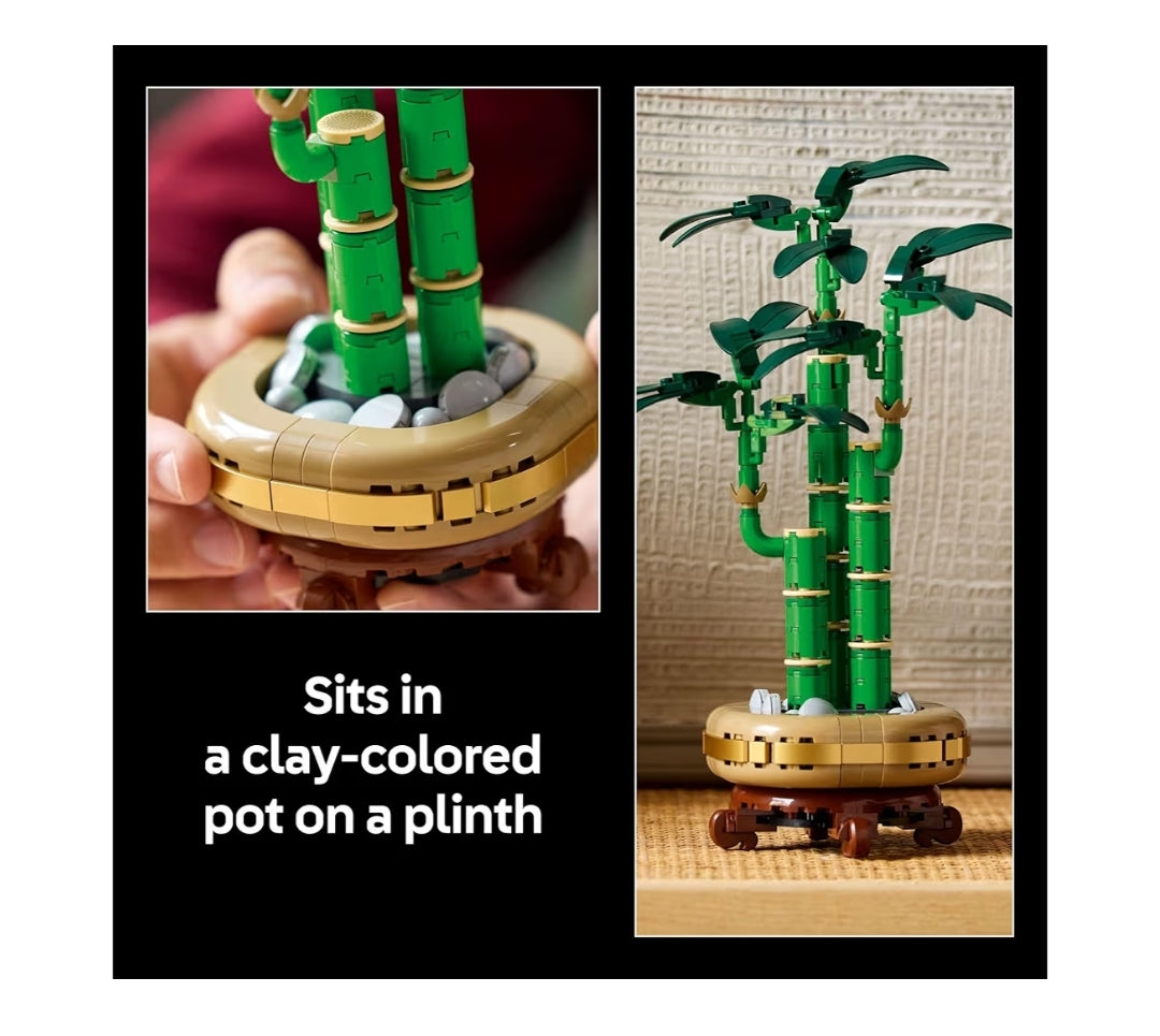 LEGO Botanicals Lucky Bamboo Building Set - Artificial Plant Home Décor