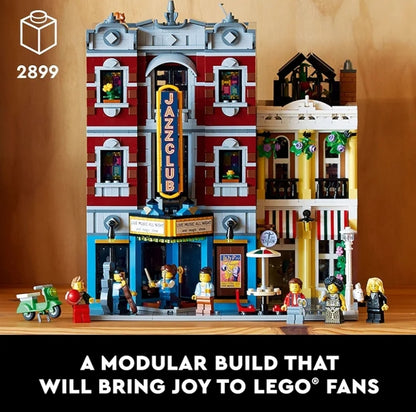 LEGO Icons Jazzklub Boublokke - Kantoor- of Boekrakversiering 10312