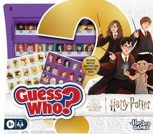 Guess Who? HARRY POTTER Edition Board Game - Fun Games for Kids and Preschoolers