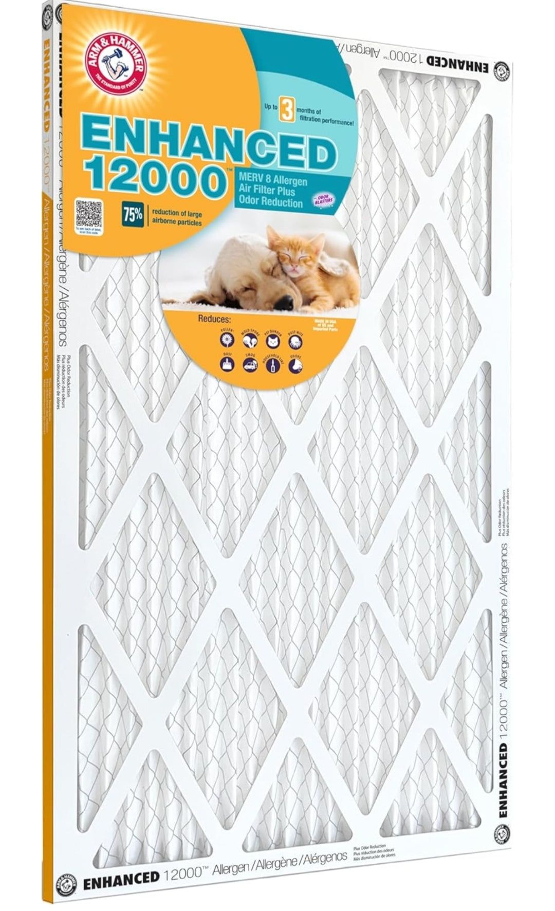 Arm & Hammer Enhanced Air Filter - (4-Pack)