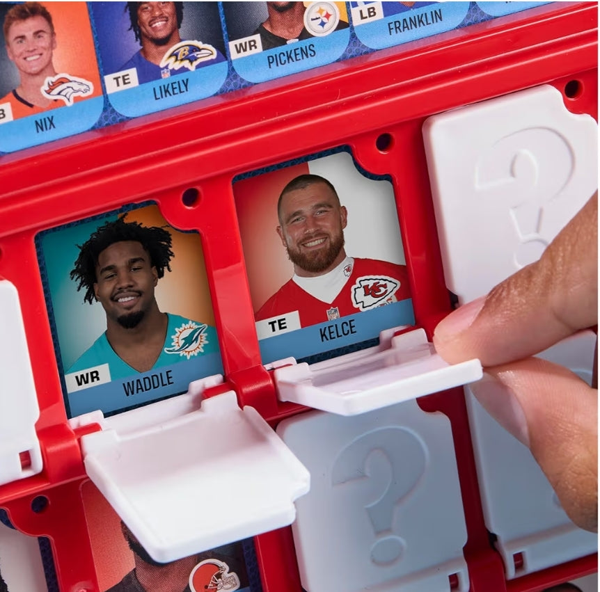 Guess Who? NFL Edition Board Game for Kids and Families | Ages 6+ | 2 Players - Football Games