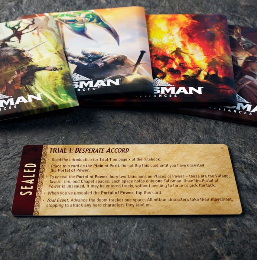 Talisman Alliances: Fate Beckons Board Game - Talisman Expansion - Cooperative Fantasy Adventure Games