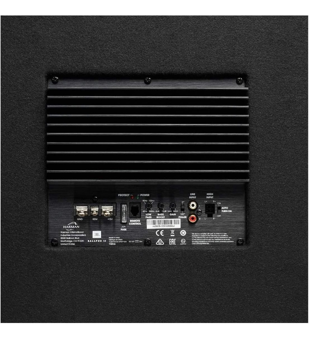 JBL Amplified 12 Inches Ported Subwoofer 450 Watts Max Power