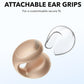 Soundcore C40i by Anker, Open-Ear Earbuds, Clip-On Headphones, Flexible Joint Design, Button Controls, Lightweight Comfort, Stable Fit with Attachable Ear Grips, Expansive Drivers for Clear Sound
