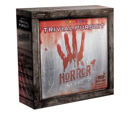 Trivial Pursuit Horror Ultimate Edition - Horror Trivia Game Featuring 1800 Questions from Classic Horror Films & Books