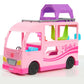 Barbie Pet Camper Playset with Pair of 1.5-inch Pet Figures, 11-pieces, Toy Figures and Playset, Kids Toys for Ages 3 Up by Just Play