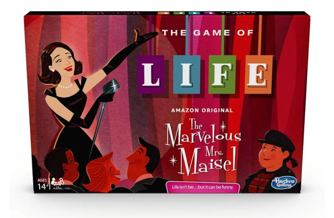 Hasbro Gaming The Game of Life: The Marvelous Mrs. Maisel Edition Board Game