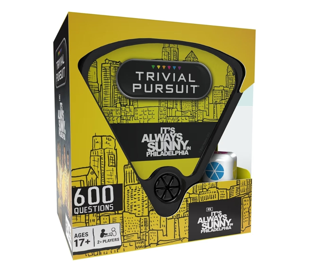Trivial Pursuit It's Always Sunny in Philadelphia (Quickplay Edition) Trivia Game Questions - 600 Questions