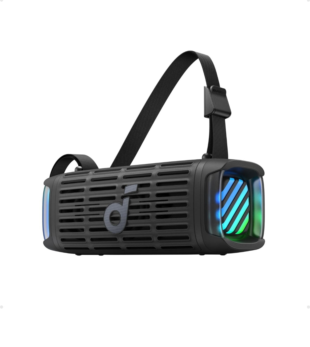 Soundcore Boom 3i by Anker, Rugged Outdoor Speakers, IP68 Waterproof, Floating Playback, Saltwater-Resistant, BassUp 2.0, 50W Portable Speaker, Bluetooth 5.3, 16H Playtime, TWS, Kayak/Fishing/Camping