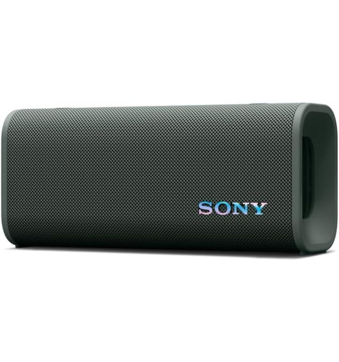 Sony ULT Field 3 Draadlose Draagbare Bluetooth-luidspreker, IP67 Waterdig, Stofdig, Roesvry, en Skokbestand met Verbeterde Bas, 24 Uur Battery en Skouerband - Forest Gray