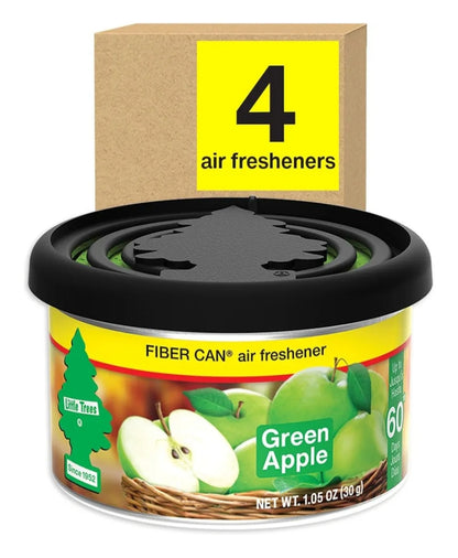 LITTLE TREES Kar Lugverfrisser Veselblik Langdurige Geur - Groen Appel (4)