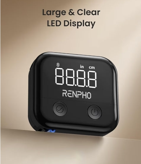 Smart Scale for Body Weight and Smart Body Measuring Rechargeable Tape with LED Display
