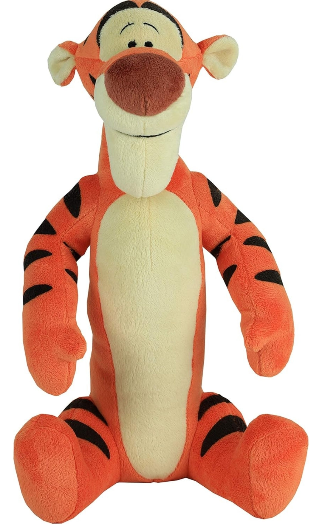 Disney Classics Friends Large 13.5-Inch Plush Tigger from Winnie the Pooh, Stuffed Animal, Tiger, Kids Toys for Ages 2 Up by Just Play